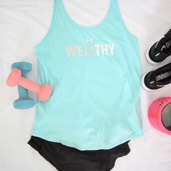 Under Armour Women's "Wellthy" Loose Fitting Tank - Picture 4 of 5